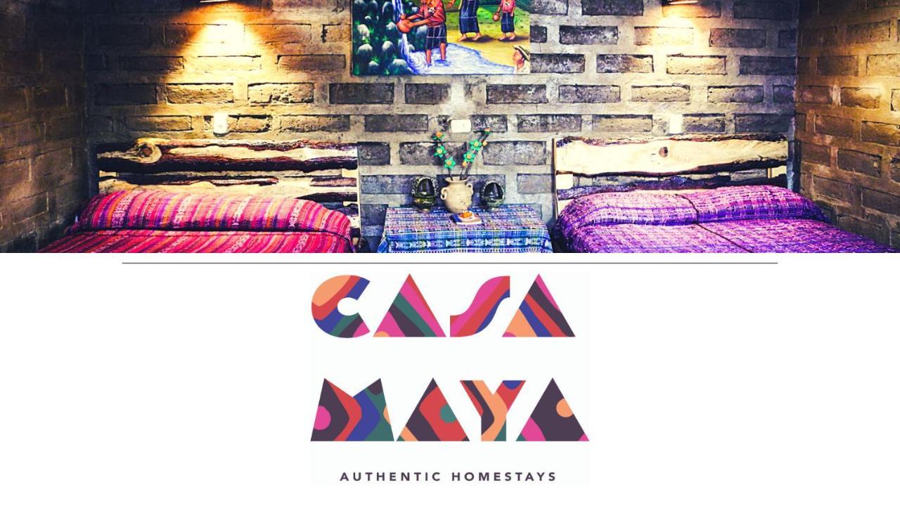 Casa Maya, Authentic Homestay San Juan La Laguna Exteriér fotografie